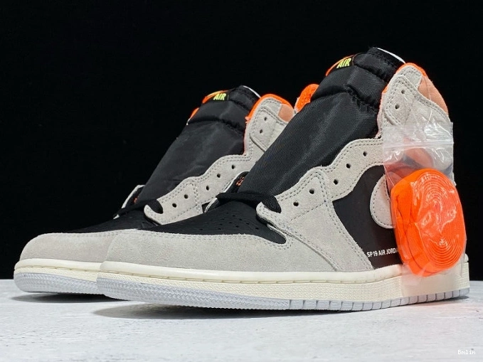 Bmlin High OG 1 Grey Retro Jordan Neutral 555088-018 Air 0717